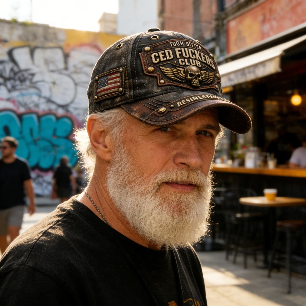 🏆Flash Sale 60% OFF - ❤️Old Fuckers Club-Handmade Vintage Baseball Cap